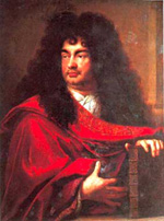 Montfleury (1600-1667) portrait attribué à Lebrun, Comédie-Française.