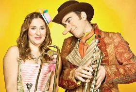 Itxaso Quintana en Roxane et Iván Villanueva en Cyrano © Uróc Teatro