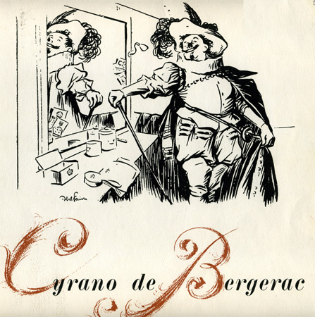 Mise en scène de Patrick Garland, avec Anna Carteret dans le rôle de Roxane et James Fagan dans celui de Christian.